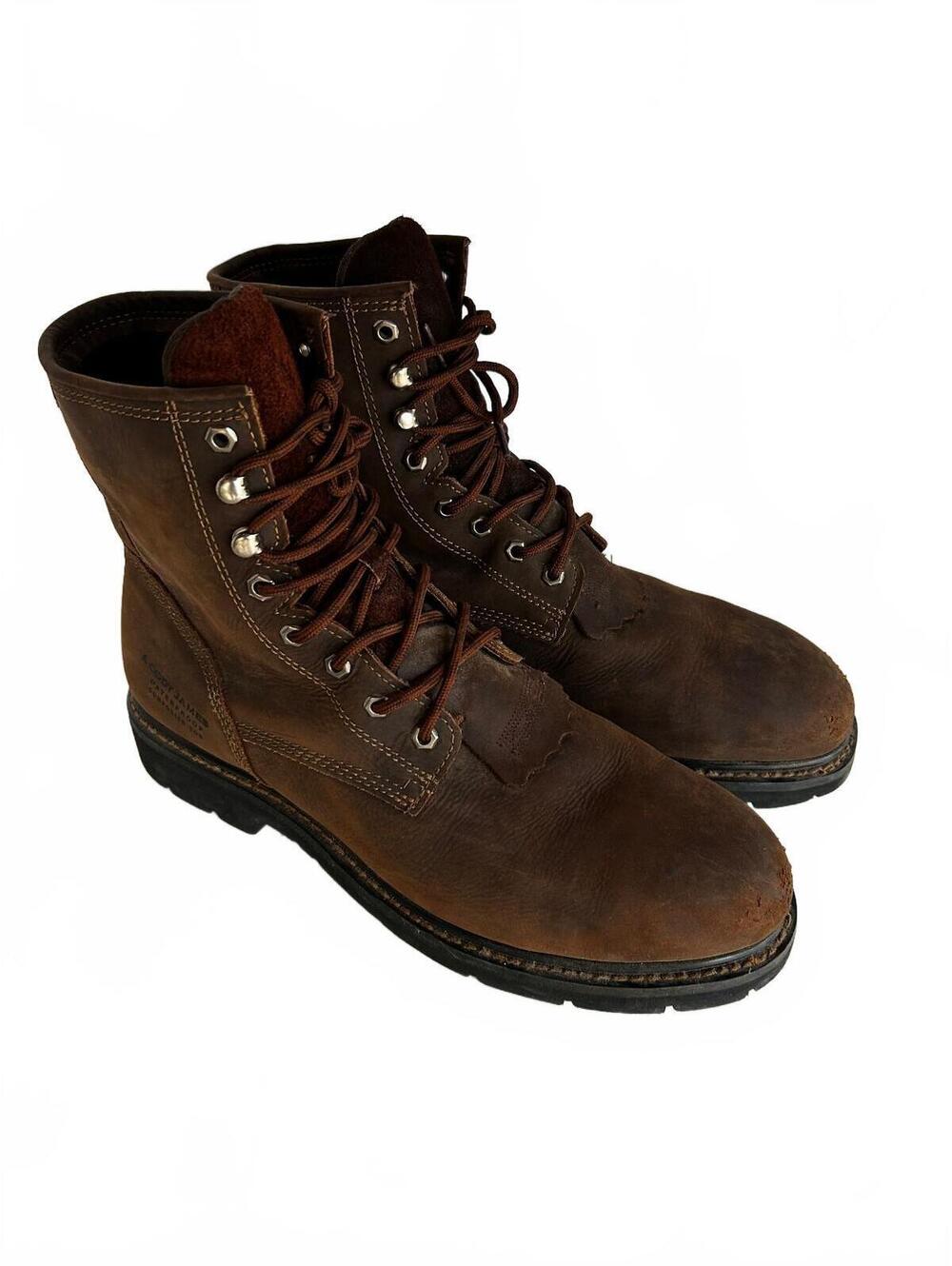 Cody James Mustang Waterproof Kiltie Work Boots Men 14D NWOT